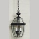 preview thumbnail 2 of 0, Newbury 3-Light Outdoor Hanging Lantern in Mystic Black