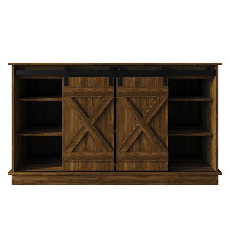 CraftPorch Vintage Style X-shaped TV Stand Console