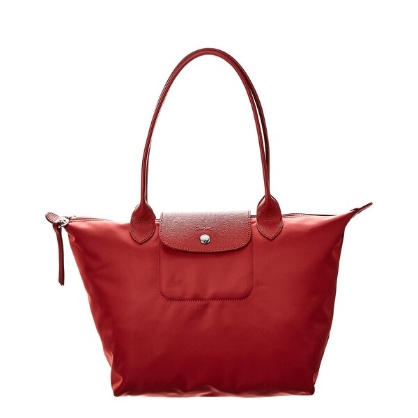 longchamp le pliage medium long handle