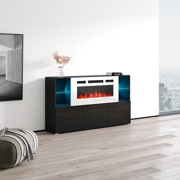 Fireplace sideboard discount
