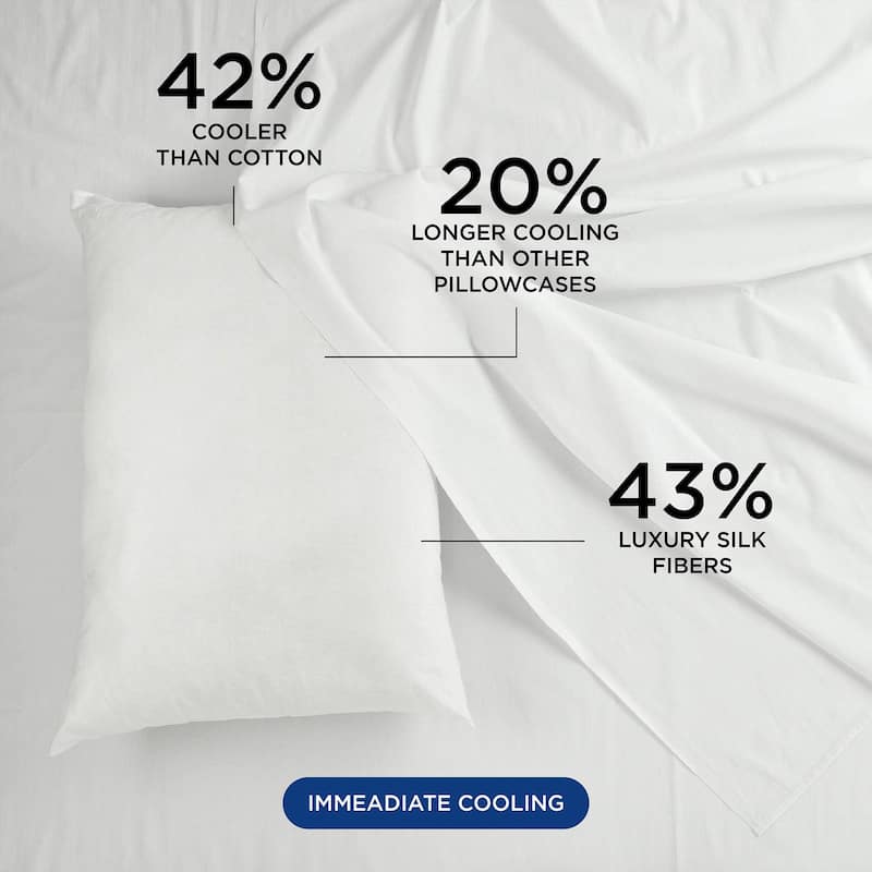 NIGHT Cooling Silk Pillowcase