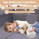 preview thumbnail 17 of 28, Costway Kids Modular Play Couch Play Set with Suede Fabric Cover - See Details