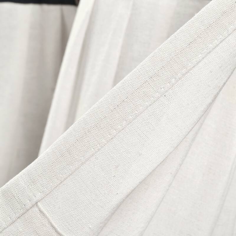 Lush Decor Linen Button Window Curtain Valance
