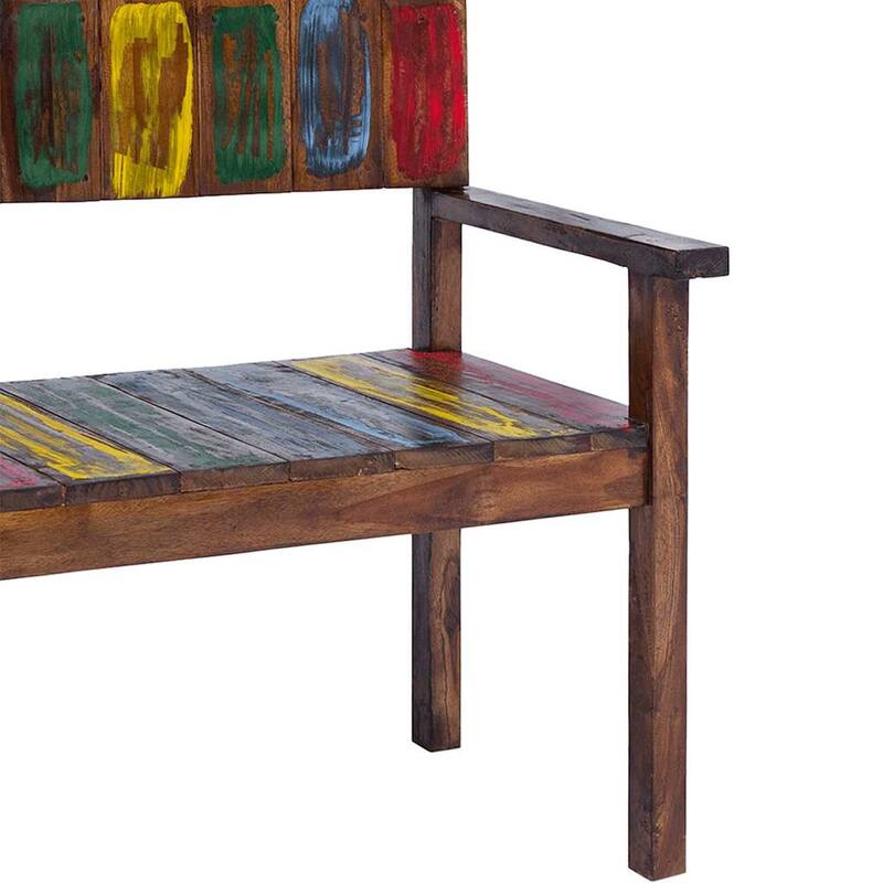 vidaXL Dining Chairs Accent Side Chair Reclaimed Wood Solid Reclaimed Wood - 17.7" x 17.7" x 33.5"