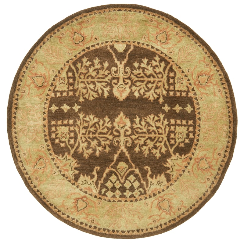 SAFAVIEH Handmade Bergama Judica Oriental Hand-spun Wool Rug