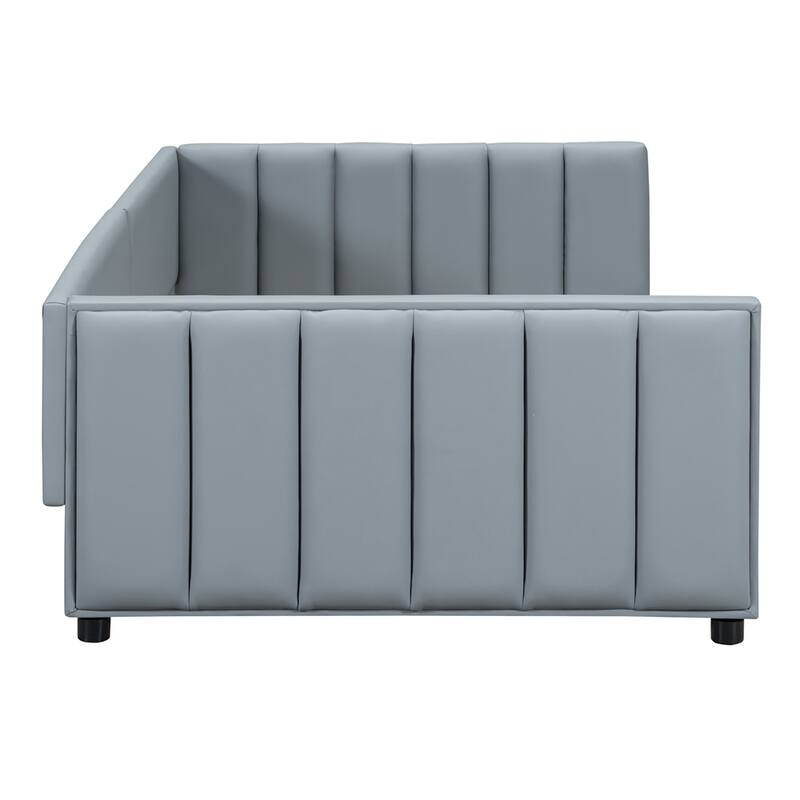Queen Size & Twin XL Size Upholstered Mother & Child Bed