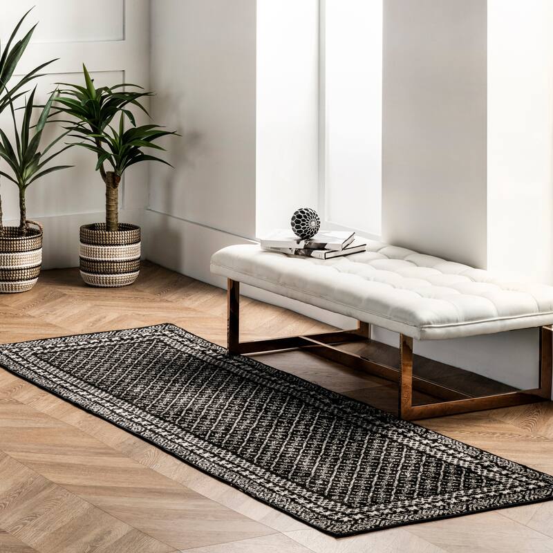 Nuloom Arabella Contemporary Bordered Area Rug