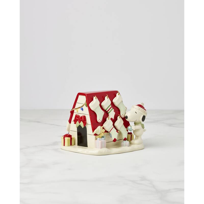 Lenox Snoopy's Christmas Decor for You Figurine