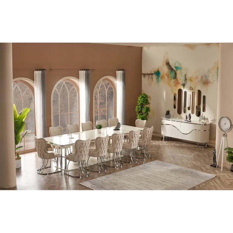 Pariset Traditional Dining Room Table