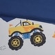 preview thumbnail 4 of 11, Intelligent Design Kids Gavin Monster Truck Blue Comforter Set