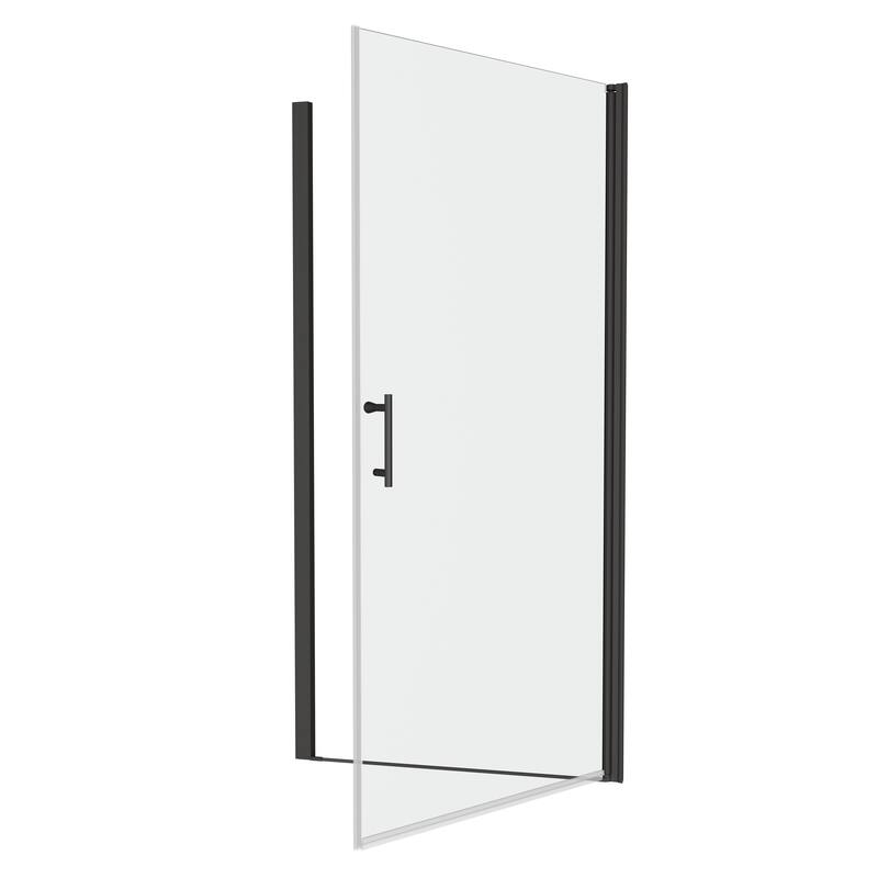 Semi-Frameless Pivot Shower Door with Tempered Glass