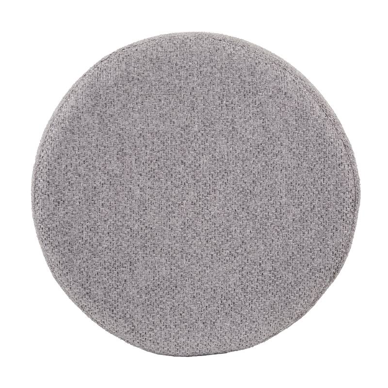 Allan Andrews No Tip Cylinder Ottoman with Cover, Panama Collection