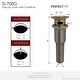preview thumbnail 18 of 47, STYLISH Pop-Up Bathroom Sink Drain with Overflow (Set of Two)