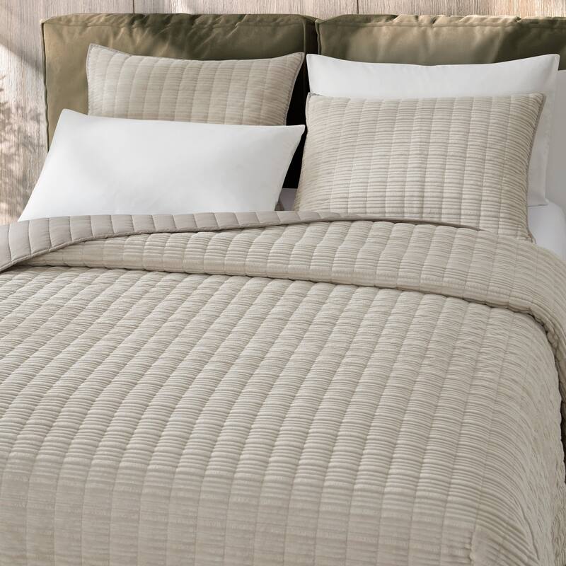 Wonderful Velvet 3 Piece Quilt Set