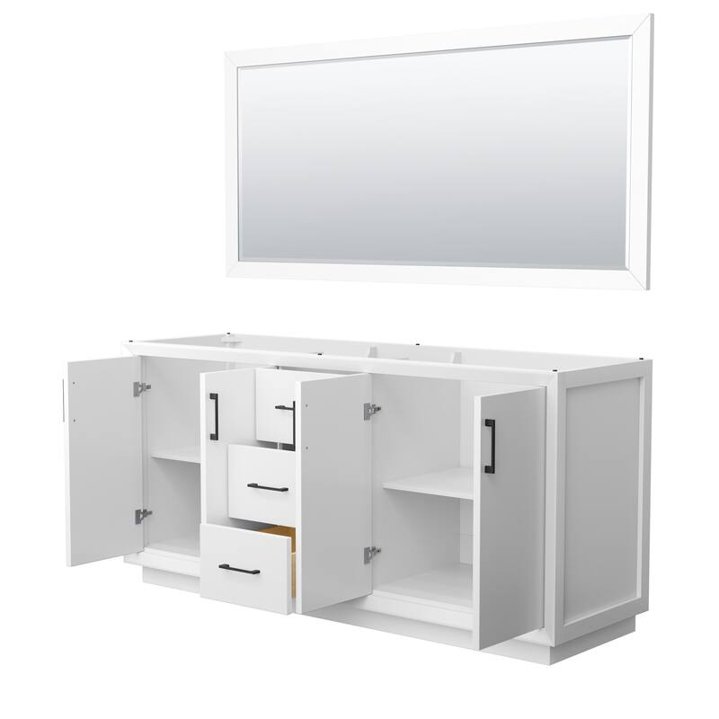 Wyndham Collection WCF414172D-CXSXX-M70 Strada 71" Double Free