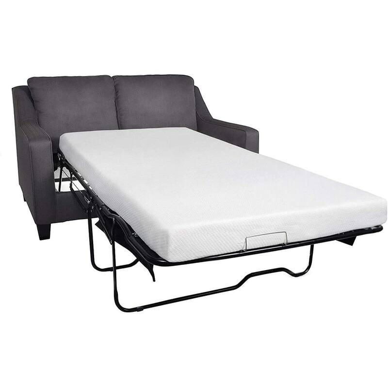 Milliard 4.5 Inch Memory Foam Replacement Mattress with Cover for Twin Size Sleeper Sofa/Couch Beds (Sofa Not Included) - Twin
