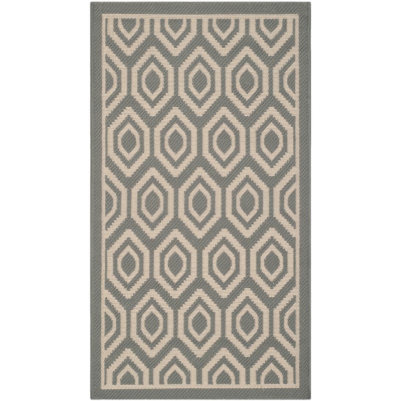 SAFAVIEH Courtyard Carolee Indoor/ Outdoor Patio Backyard Rug