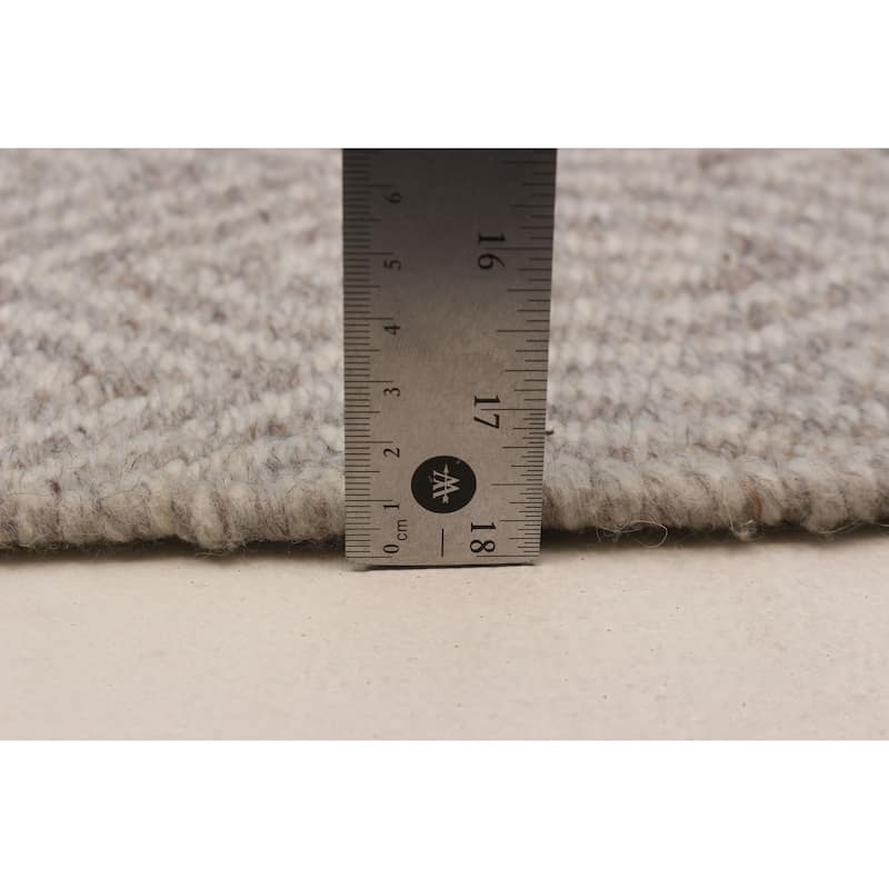Nevada Beige, Taupe Kilim 5'1" x 7'5" - 5'1 x 7'5