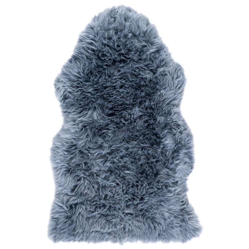 SAFAVIEH Handmade Natural Sheepskin Leanca 3.4-inch Thick Rug