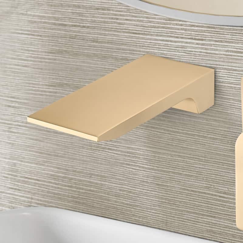 Topcraft Wall Mount Single Handle Waterfall Bathroom Faucet