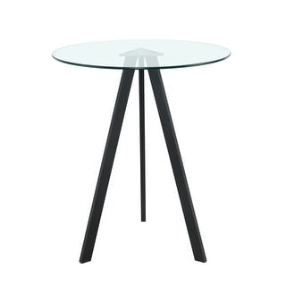 Modern Kitchen Glass dining table ROUND Tempered Glass BAR Table top ...