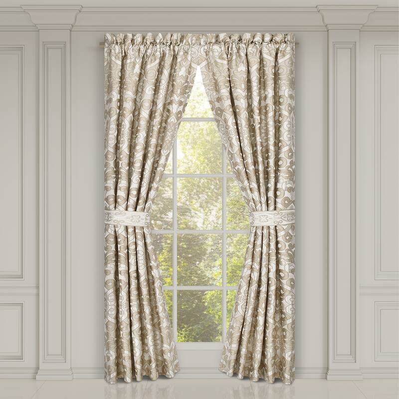 J. Queen New York Amaretto Window Panel Pair