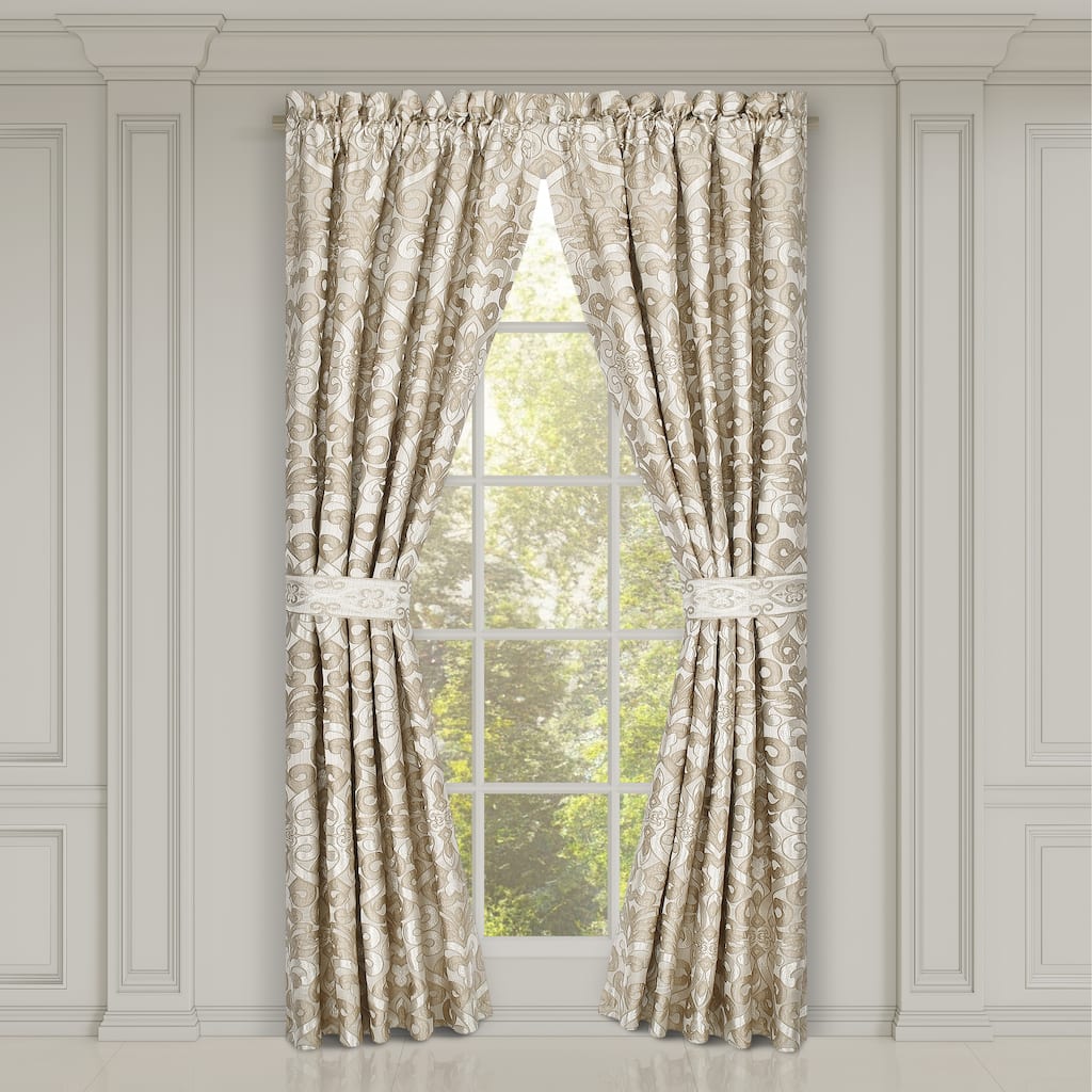 J. Queen New York Amaretto Window Panel Pair