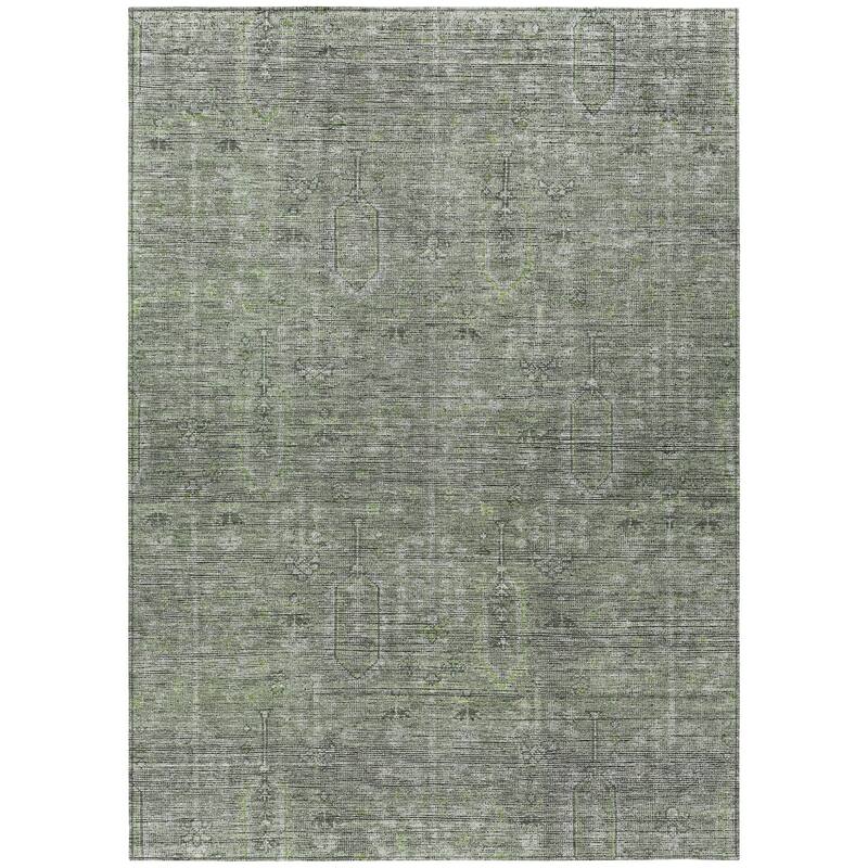 HomeRoots Southwestern Transitional Rectangle Outdoor Rug
