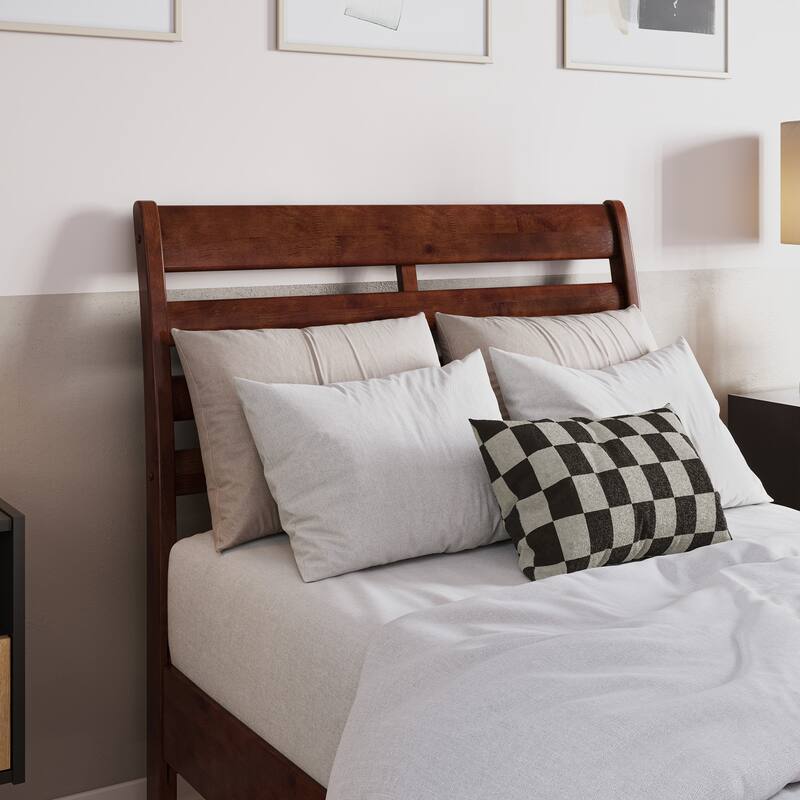 Savannah Solid Wood Low Profile Platform Bed