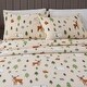preview thumbnail 11 of 13, Linery & Co. Winter Turkish Cotton Double-Brushed Flannel Bed Sheet Set