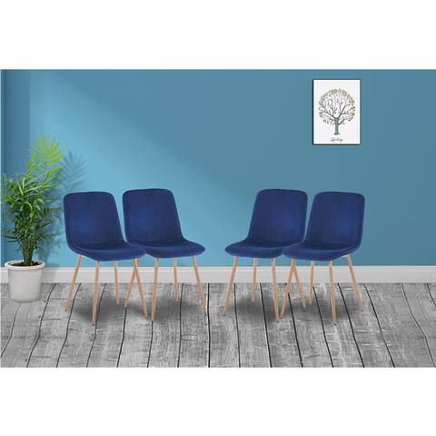 Modern Simple Dining Chair 4PCS Suitable for restaurants, cafes, taverns, offices, living rooms, reception rooms.