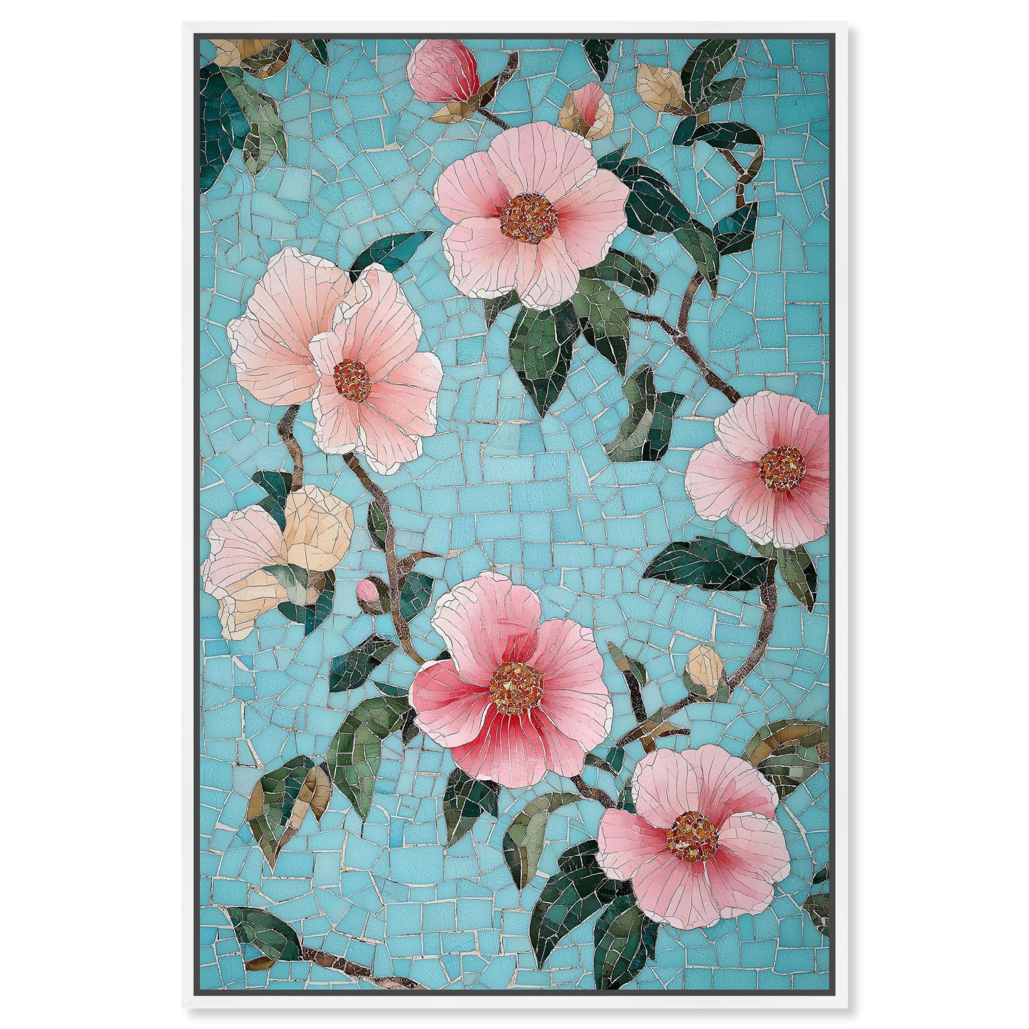 Memory of a Roman Villa III Floral Art Canvas Print by Art Remedy