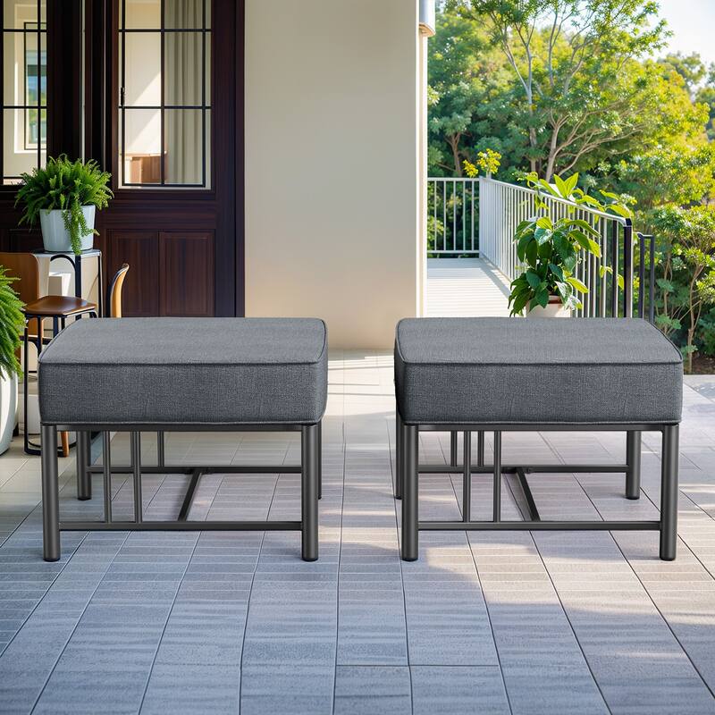 Pocassy 7PCS Sofa Chair with Ottoman