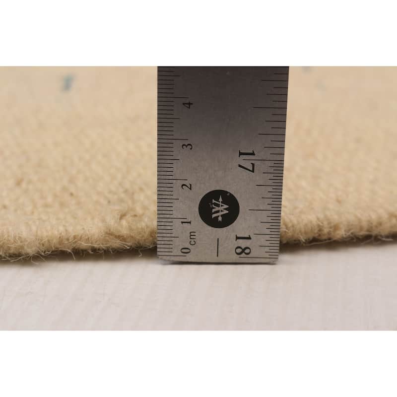 Ankara FW Cream Kilim 5'1" x 7'8" - 5'1 x 7'8