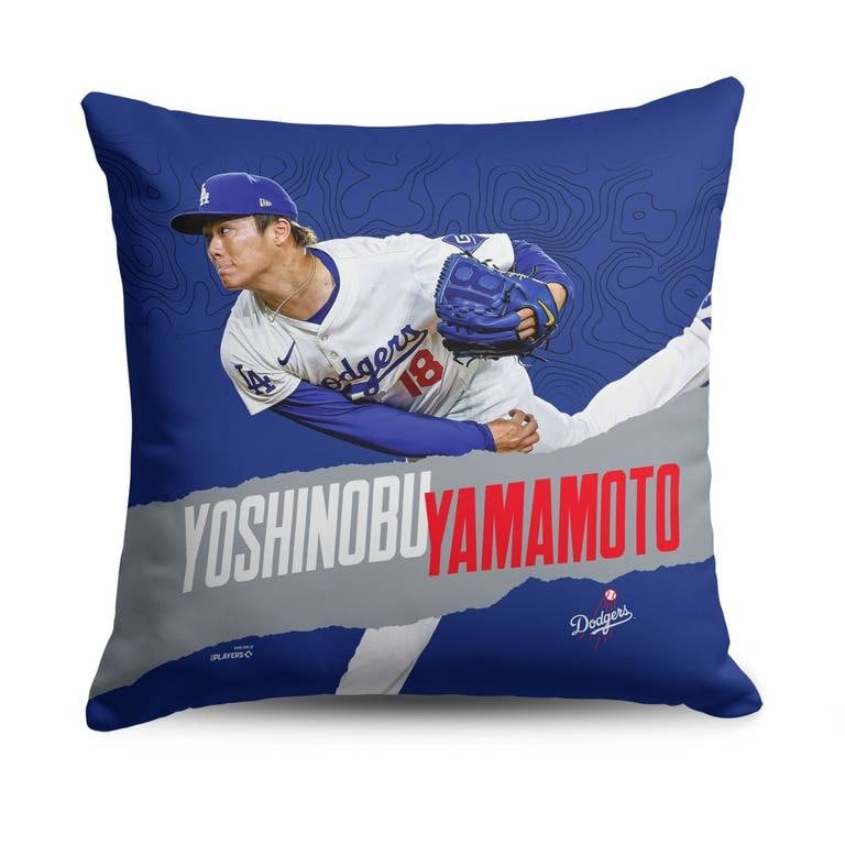 MLB Los Angeles Dodgers Player 18 Inch Throw Pillow