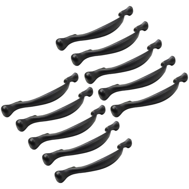Design House 189001 3-3/4" Center to Center Arch Cabinet Pull - Pack - Oil Rubbed Bronze