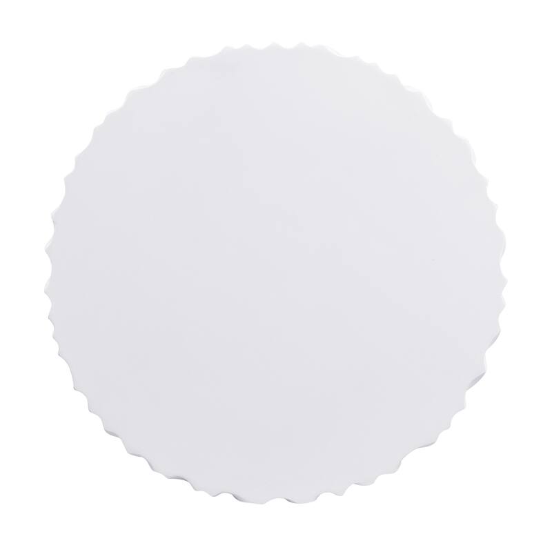 Modern Outdoor White MGO Assembly-Free Coffee Table