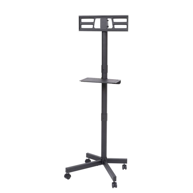 53" Mobile TV Stand with Adjustable Bracket & Casters for 23-60" TVs