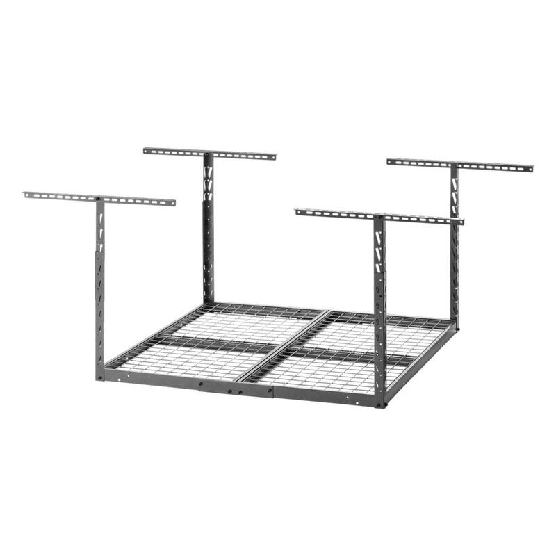 ladiator GarageWorks Overhead GearLoft Storage Rack 4x4 ft