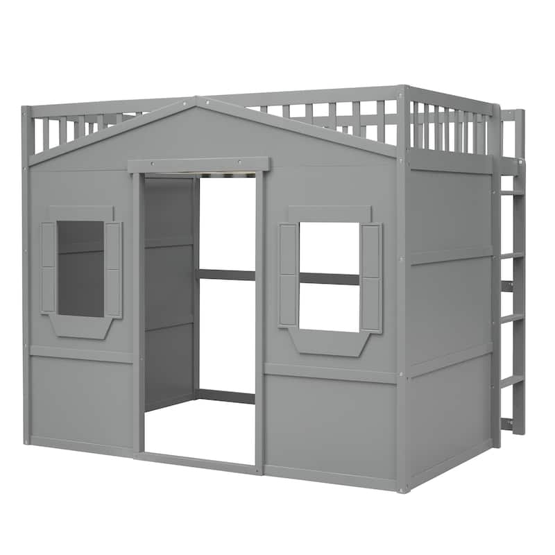 House Loft Bed With Ladder