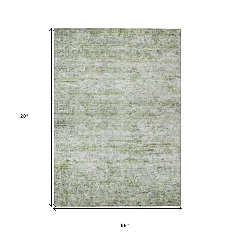 HomeRoots Striped Transitional Rectangle Outdoor Rug