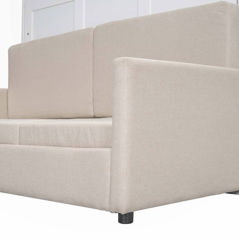 Queen Size Murphy Bed Wall Bed with Cushion