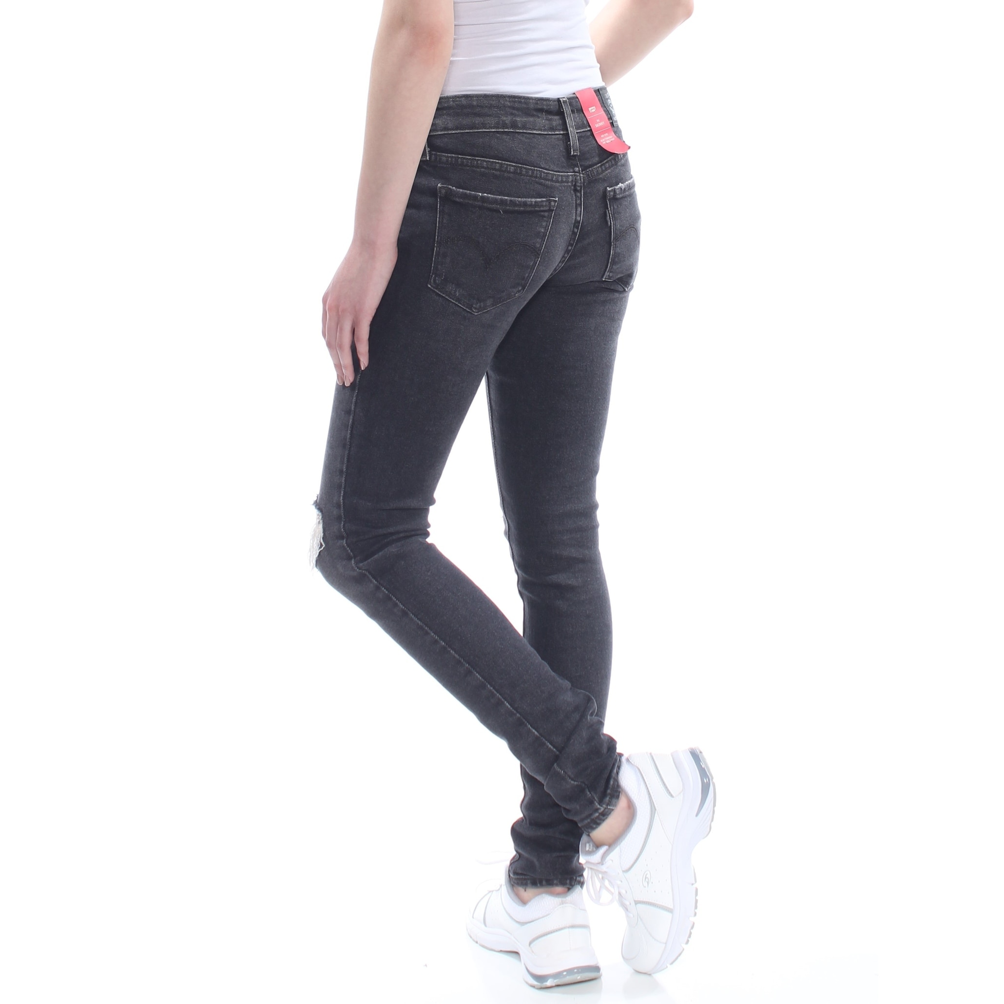 distressed levi jeans