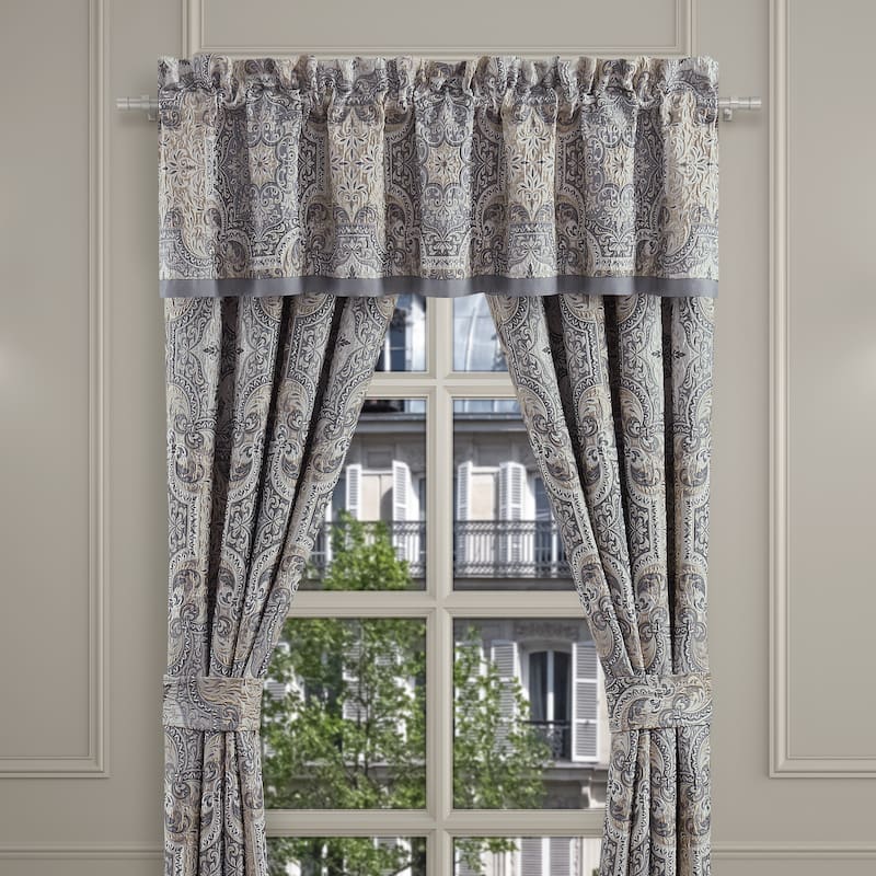 Legend Window Straight Valance - Blue
