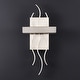 preview thumbnail 1 of 20, CO-Z Modern LED Wave Wall Sconce Vanity Light