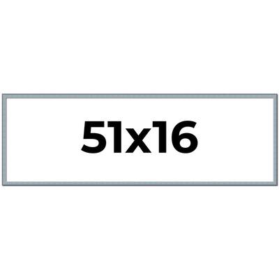 51x16 Frame Rustic Sky Blue Solid Wood Picture Frame | 0.75 Inch