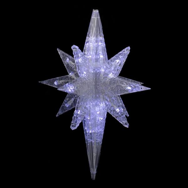 Shop 20 Led Lighted White Bethlehem Star Hanging Christmas