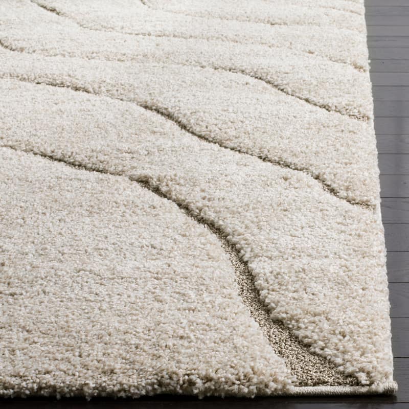 SAFAVIEH Florida Shag Hervor Soft Serene Waves 1.2-inch Thick Rug