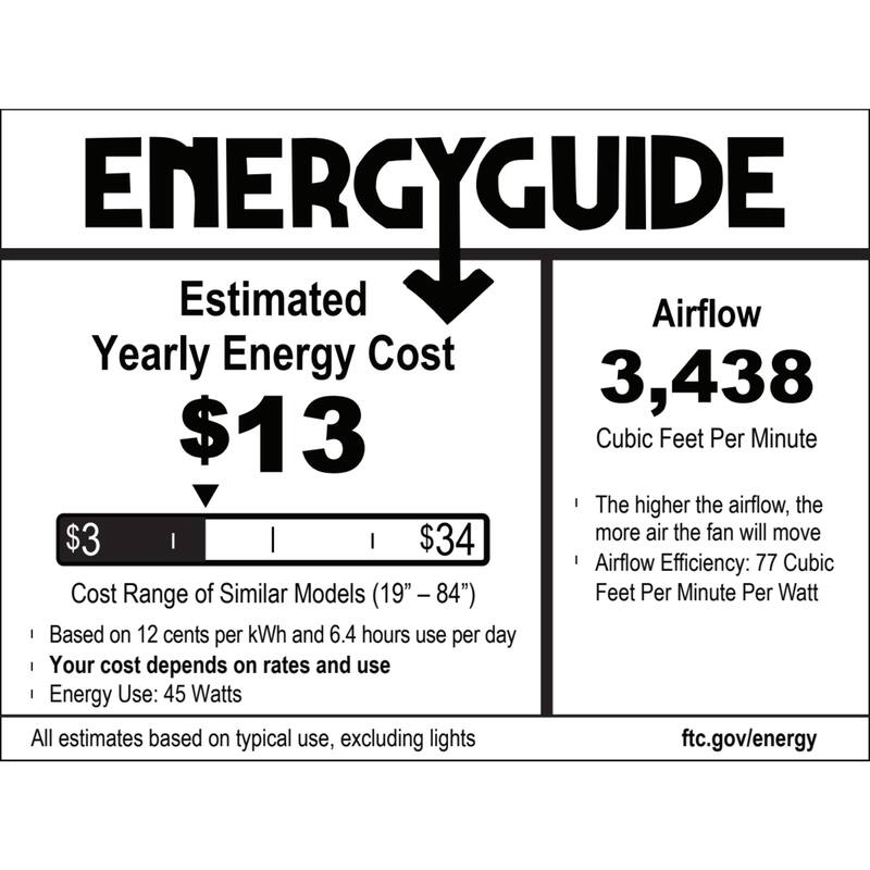 Hunter 52" Skyflow Outdoor Ceiling Fan w/ LED Light Kit, Wall Control - Coastal Modern Contemporary - WeatherMax - WET-RATED!