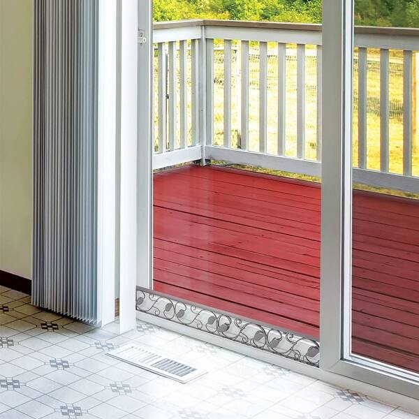 Shop Sliding Door Security Bar Decorative Adjustable Glass Patio Door Jammer Door Stopper Blocker Fits In Track To Prevent Opening Overstock 26972437